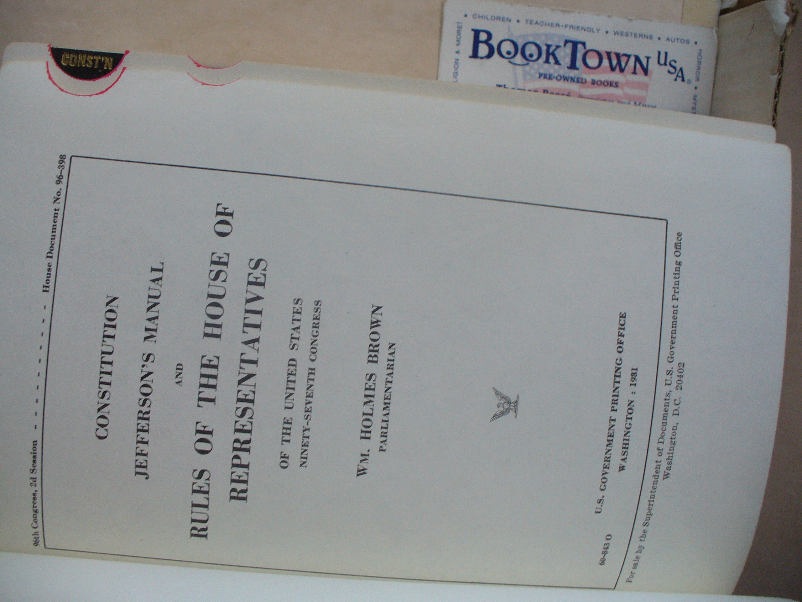A bound copy of the Federal Rules of Criminal Procedure, which includes Rule 6(e) on grand jury secrecy.