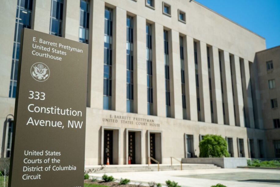 A photograph of a Supreme Court document or docket material associated with the case Cheney v. United States District Court.