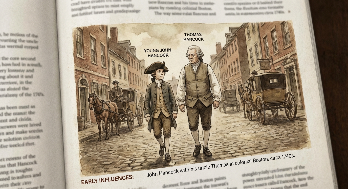 John Hancock Childhood