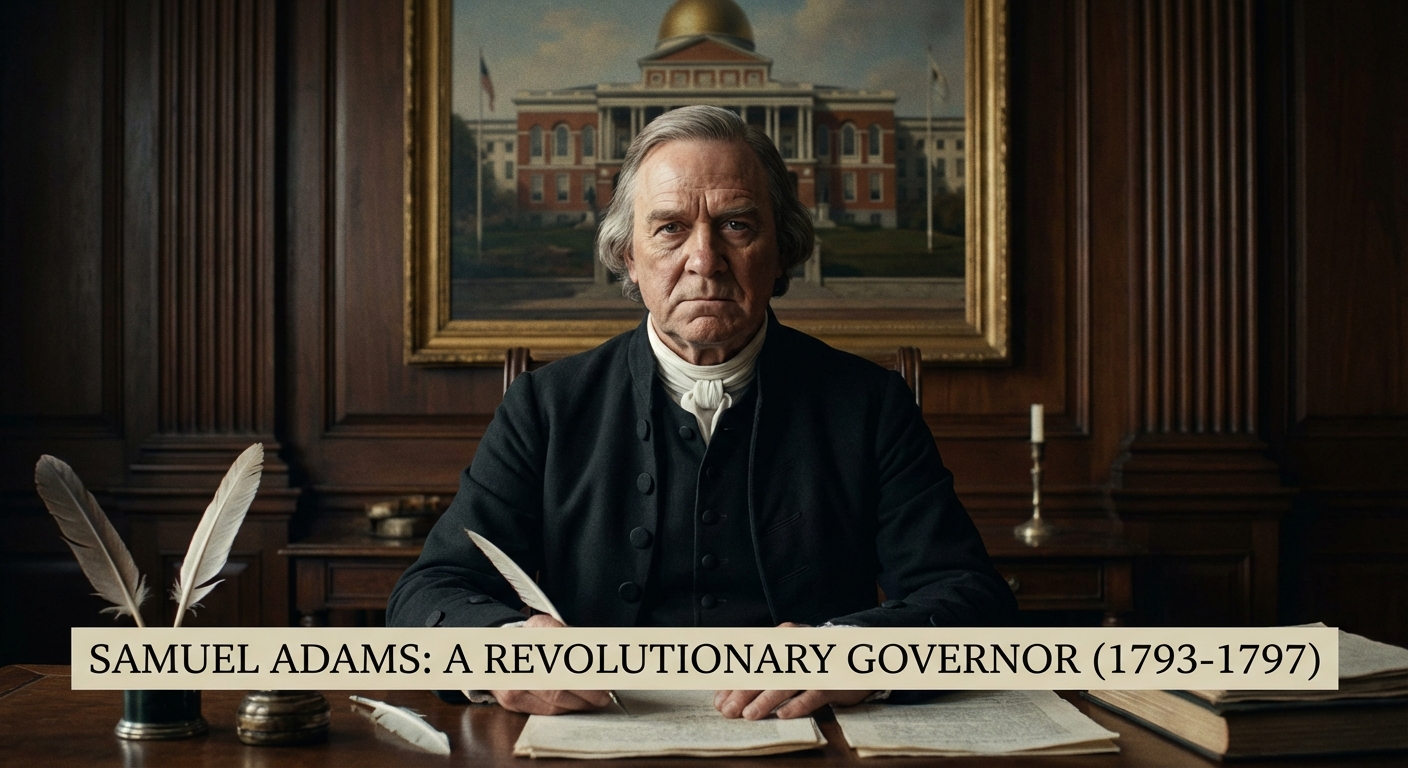 Portrait of Samuel Adams during his tenure as Governor of Massachusetts