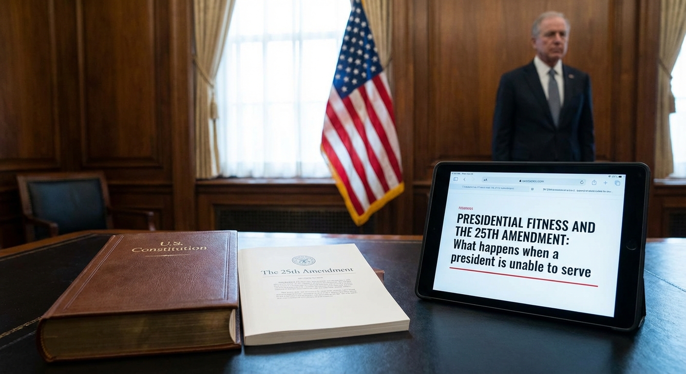 Who Decides ‘Presidential Fitness’? What Happens When a President is Unable to Serve