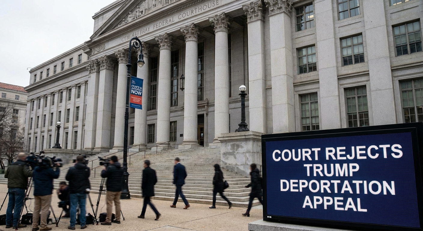 Court Rejects Trump Deportation Appeal