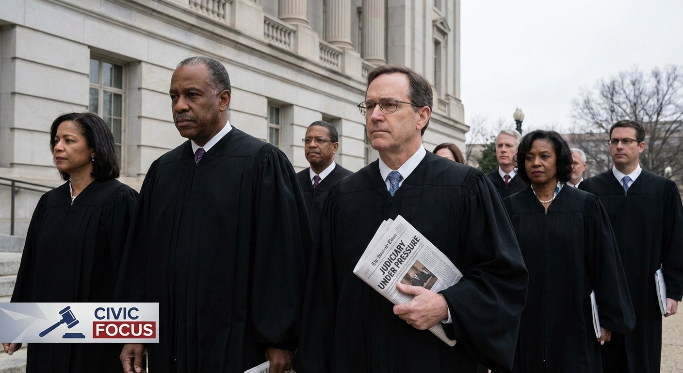 Judges Resist Trump’s Judiciary Critiques