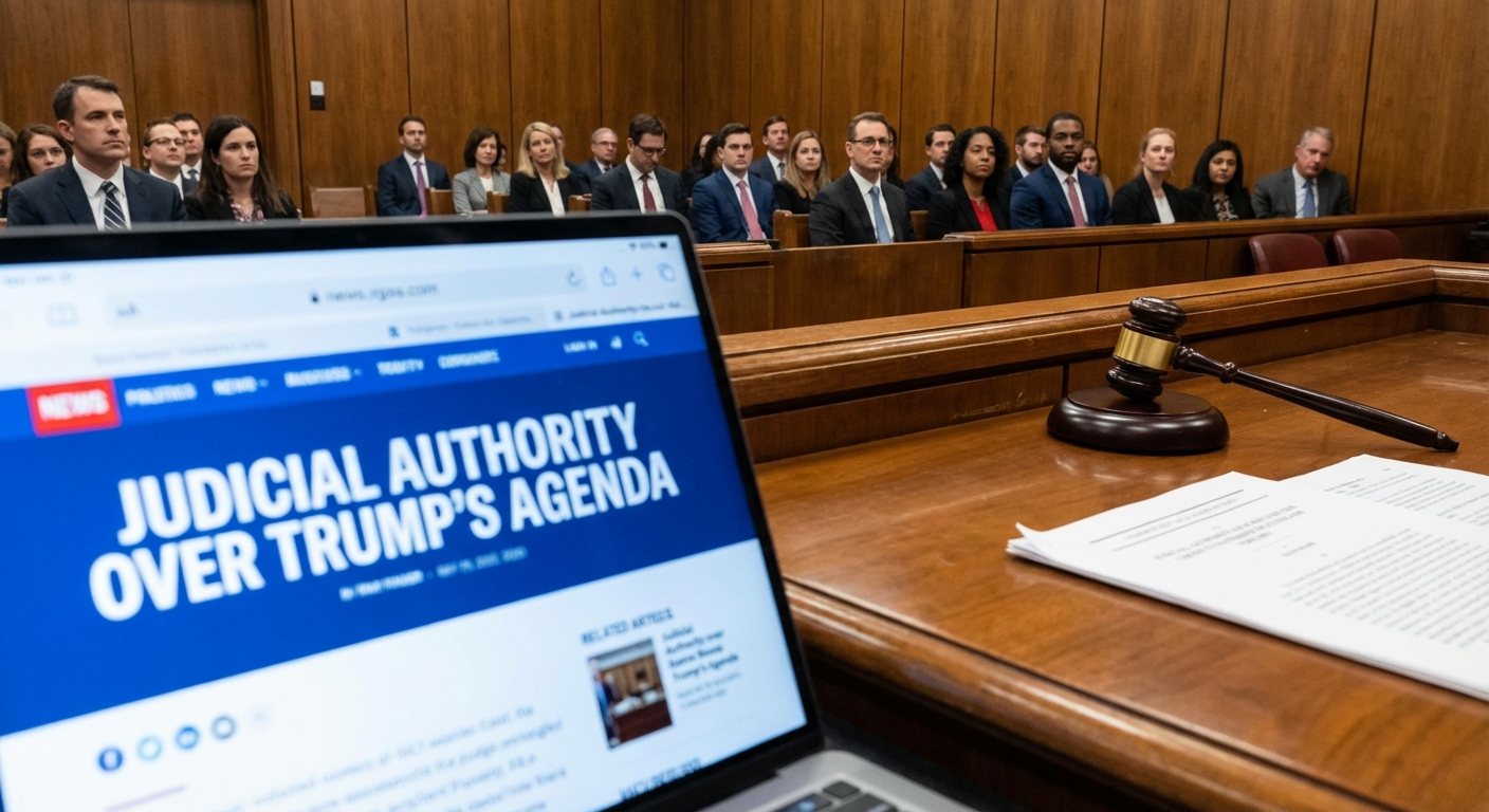 Do federal judges have the authority to overrule the American People and Presidential Agenda?