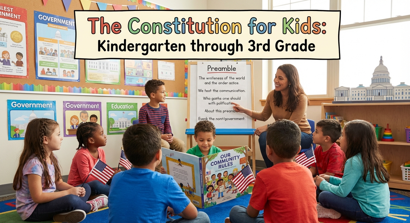 The Constitution for Kids (Kindergarten