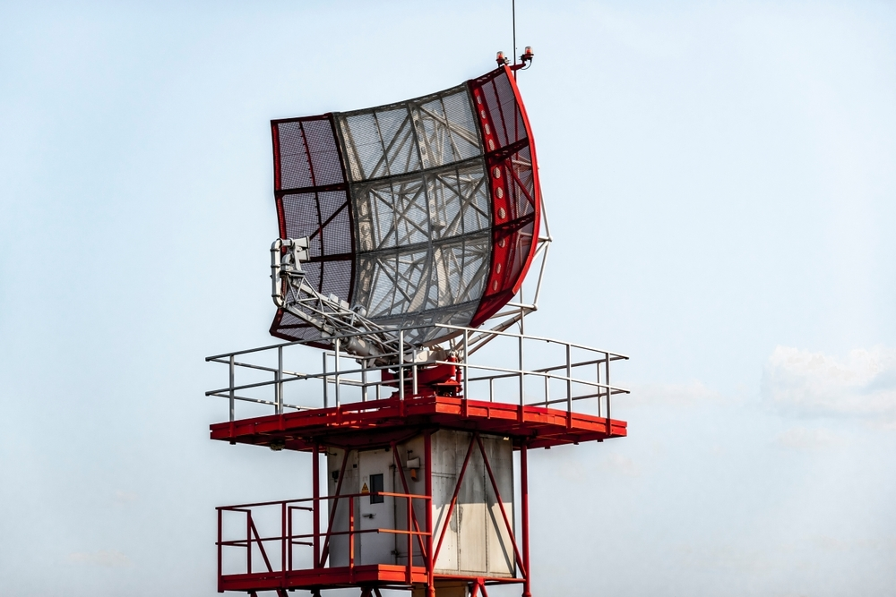 A radar installation site connected to the nation’s air traffic control system.
