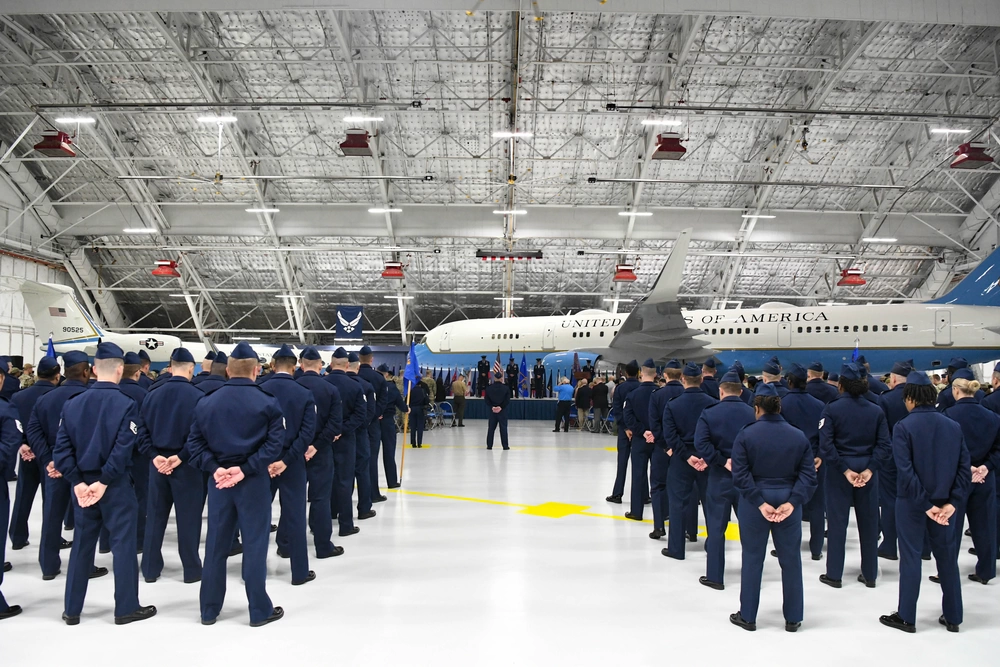 Aircraft and personnel associated with the U.S. Air Force 89th Airlift Wing at Joint Base Andrews