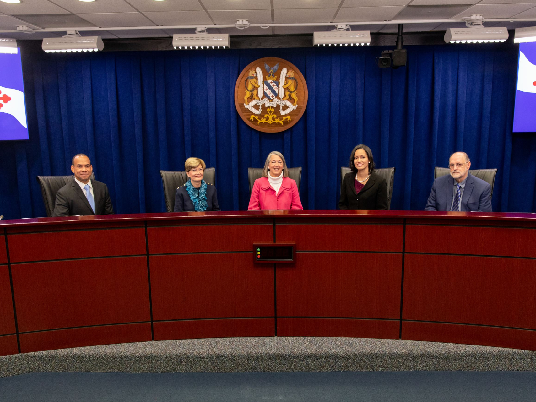 Assistant Attorney General Harmeet Dhillon speaking during an official public appearance