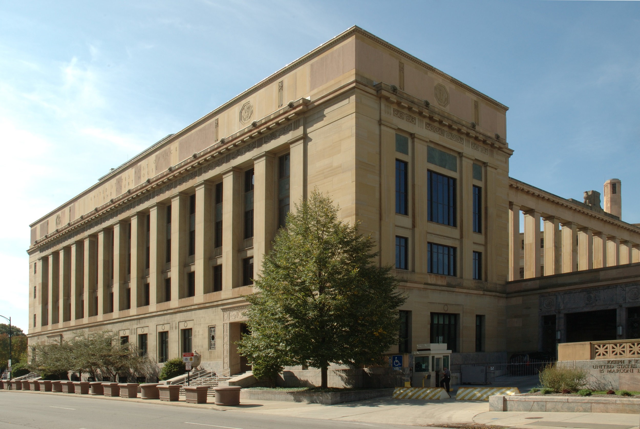 Exterior of the United States District Court for the Southern District of Ohio in Dayton, Ohio