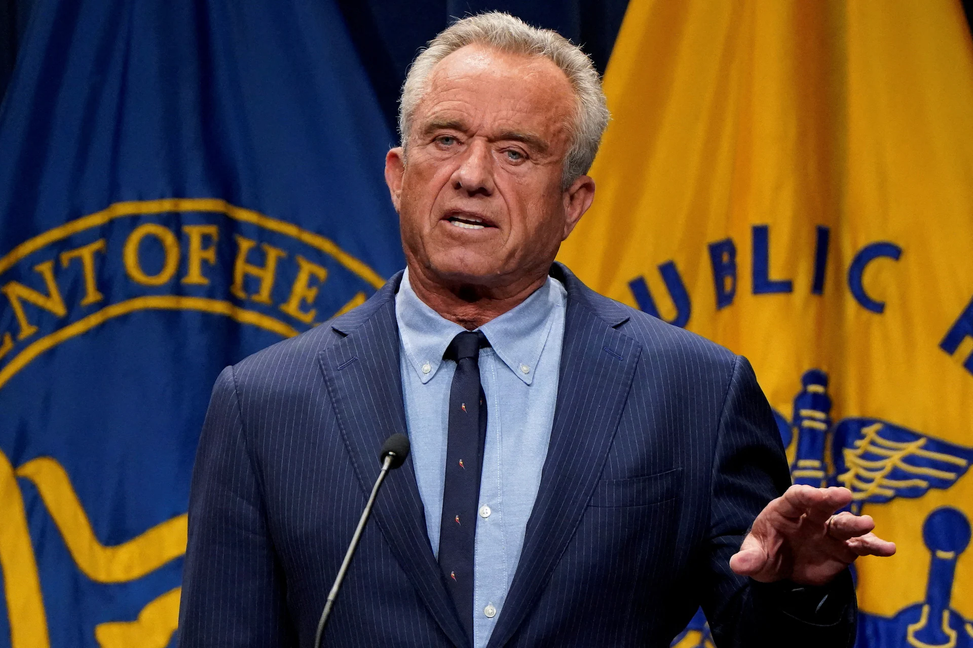 HHS Secretary Robert F. Kennedy Jr. at a public event.