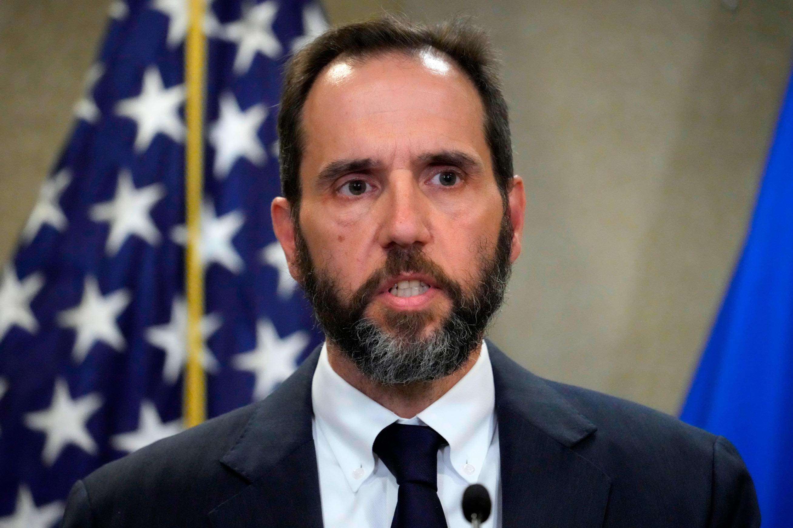 John L. 'Jack' Smith appearing at a Senate Judiciary Committee hearing