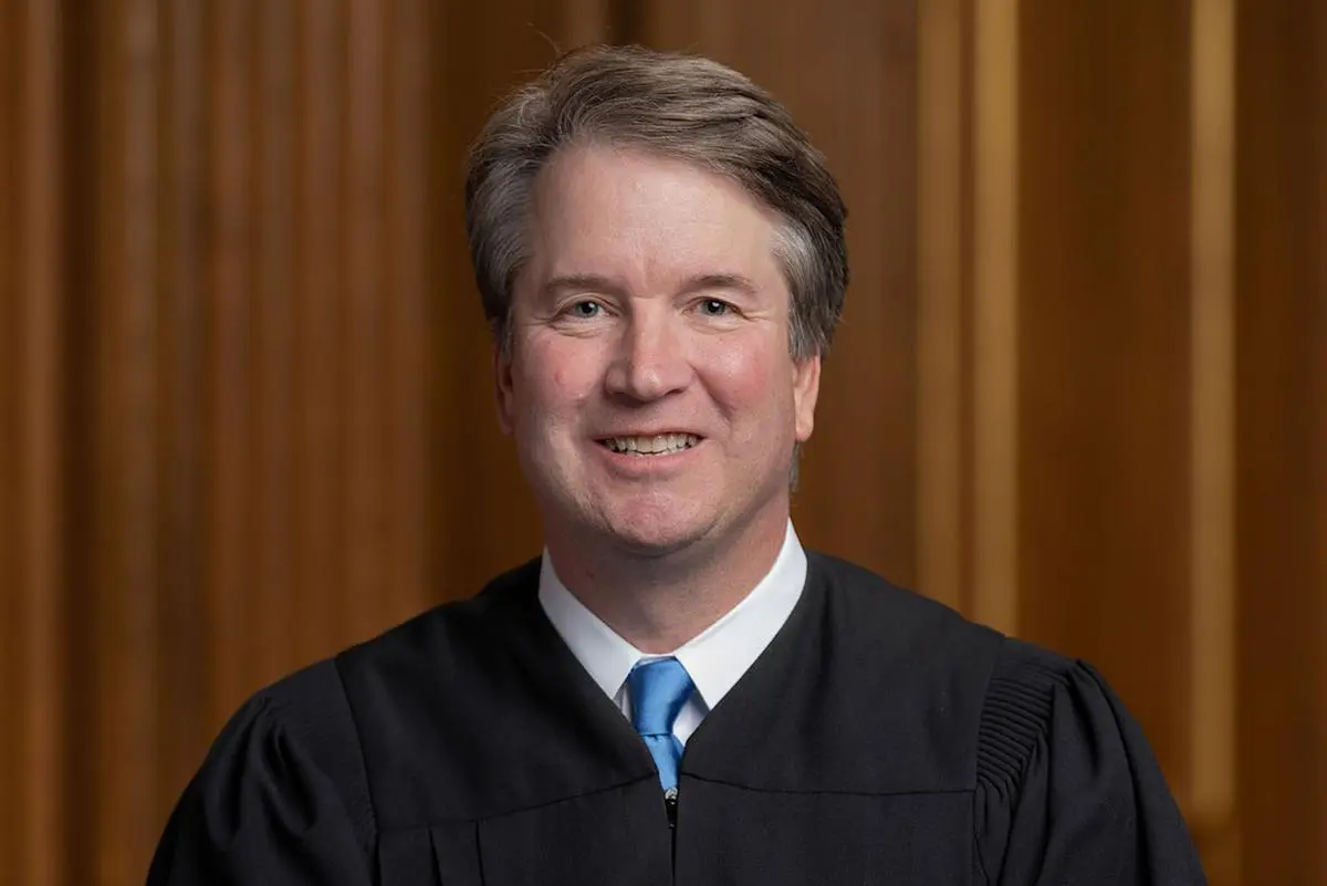 Justice Brett Kavanaugh at a public event.