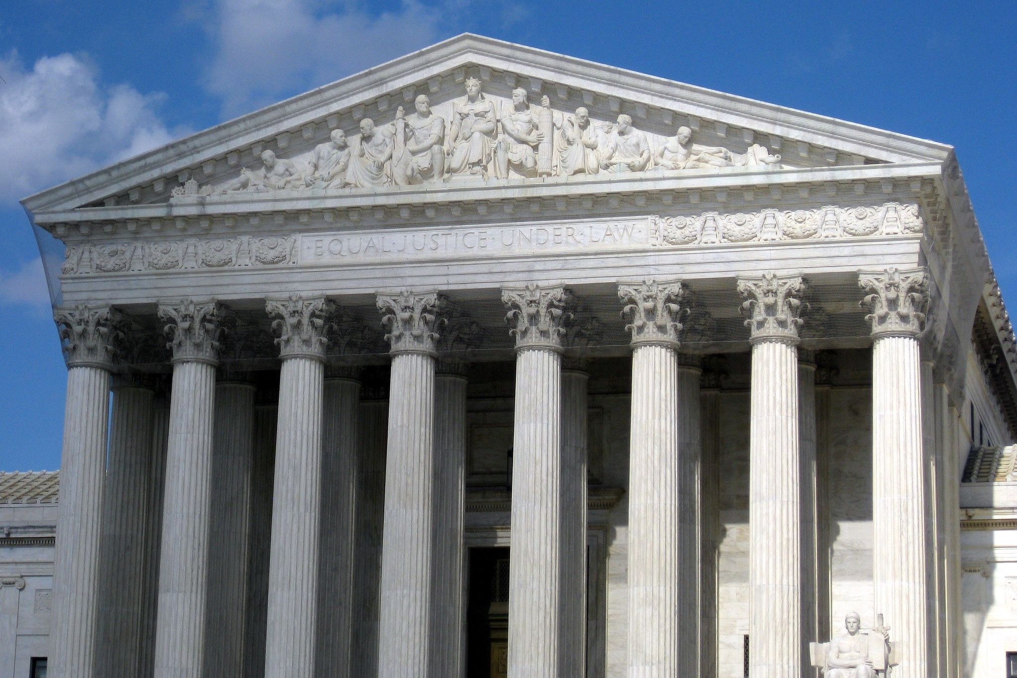 Justice Elena Kagan outside the United States Supreme Court building in Washington, DC