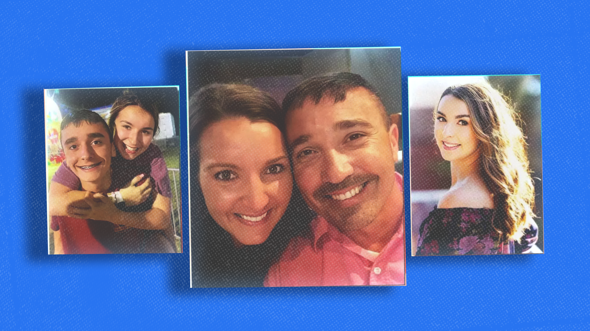 Megan McMurry standing outside a federal courthouse in Midland, Texas, after a jury verdict, candid news photography style