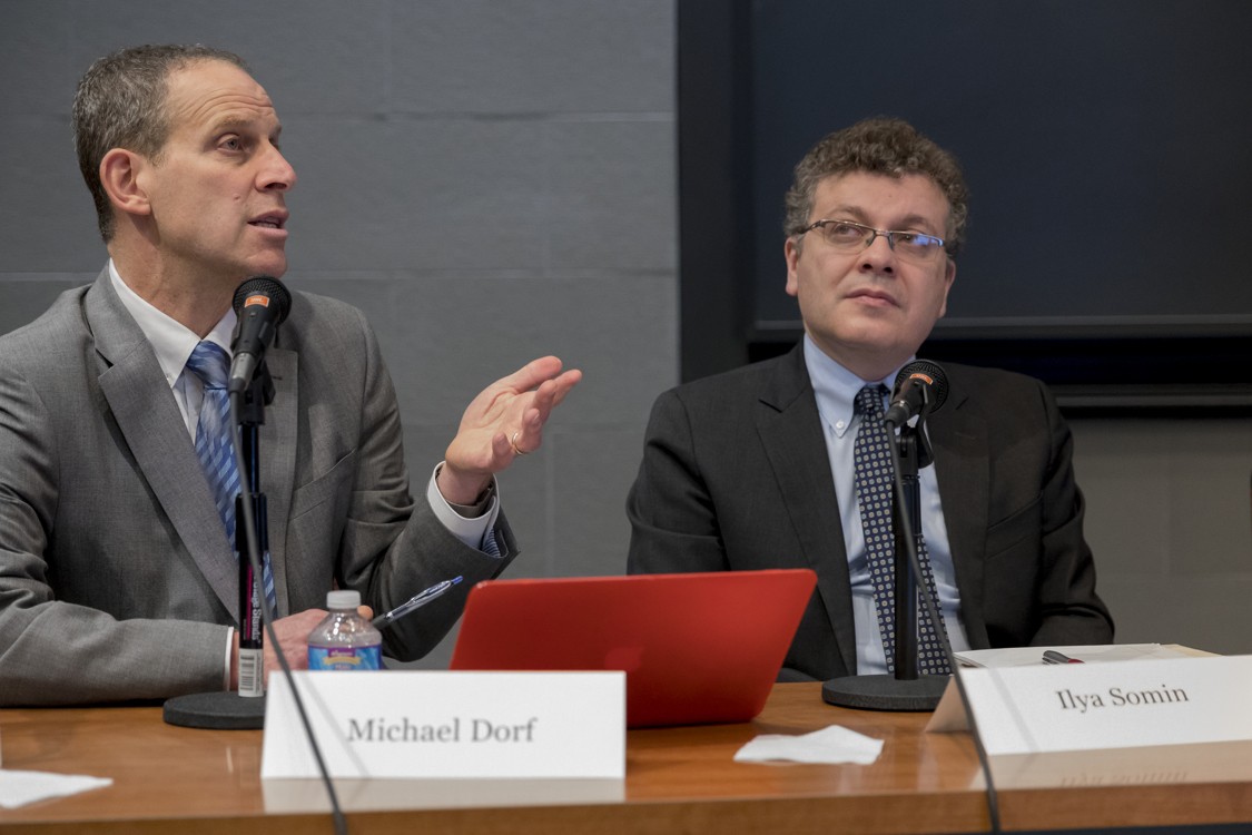 Michael Dorf, a constitutional law professor at Cornell University's law school.