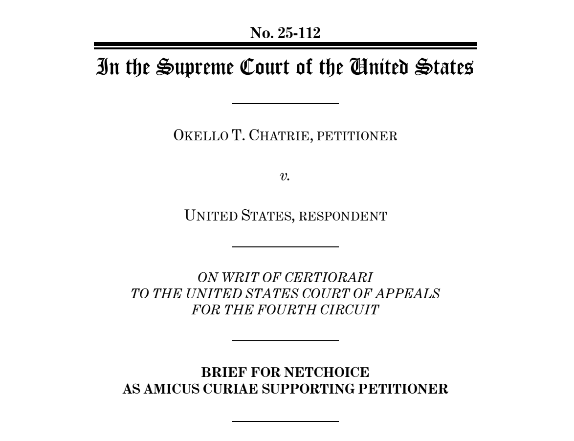 Okello Chatrie standing outdoors in a candid, news-style photograph, with a neutral background and a serious expression, representing the defendant in a Supreme Court Fourth Amendment case