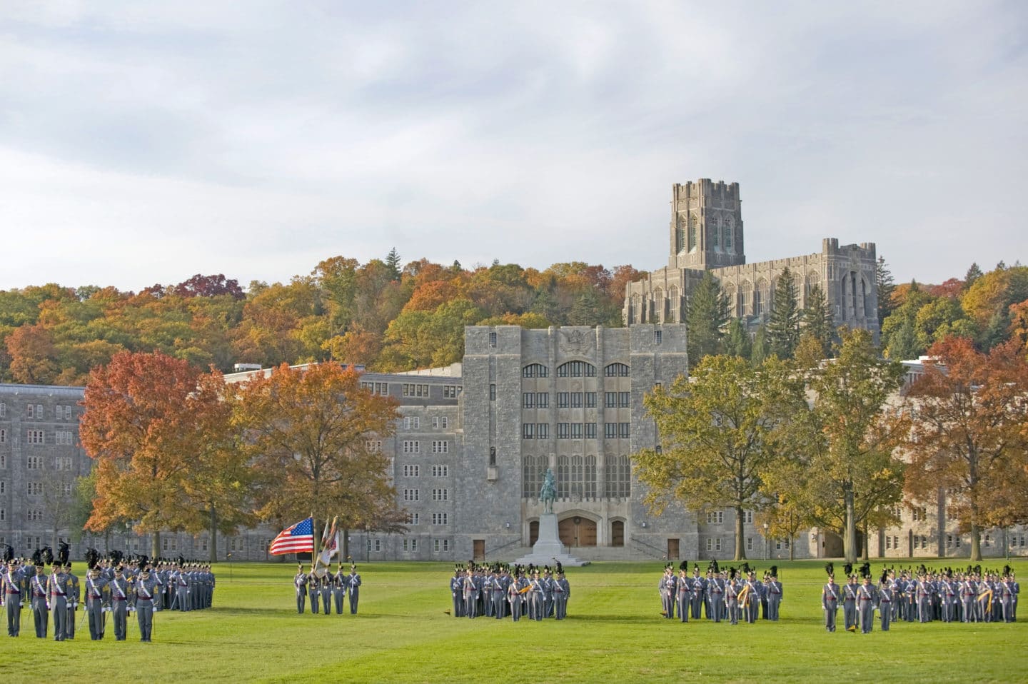 President Donald Trump arriving to deliver the commencement address at the U.S. Military Academy at West Point in May 2025