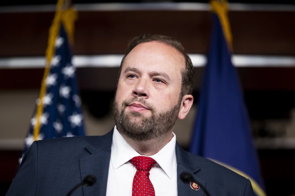 Rep. Jason Smith speaks during a House Ways and Means Committee proceeding in Washington, D.C.