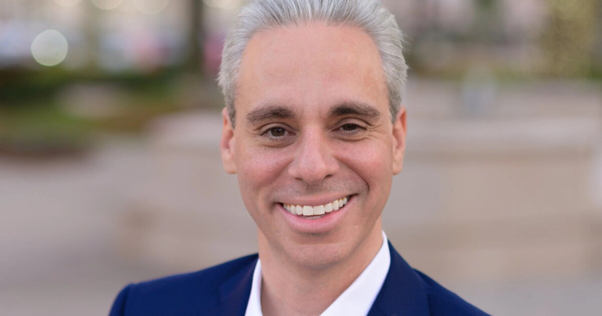 Republican candidate Scott Singer during a campaign appearance in Florida.