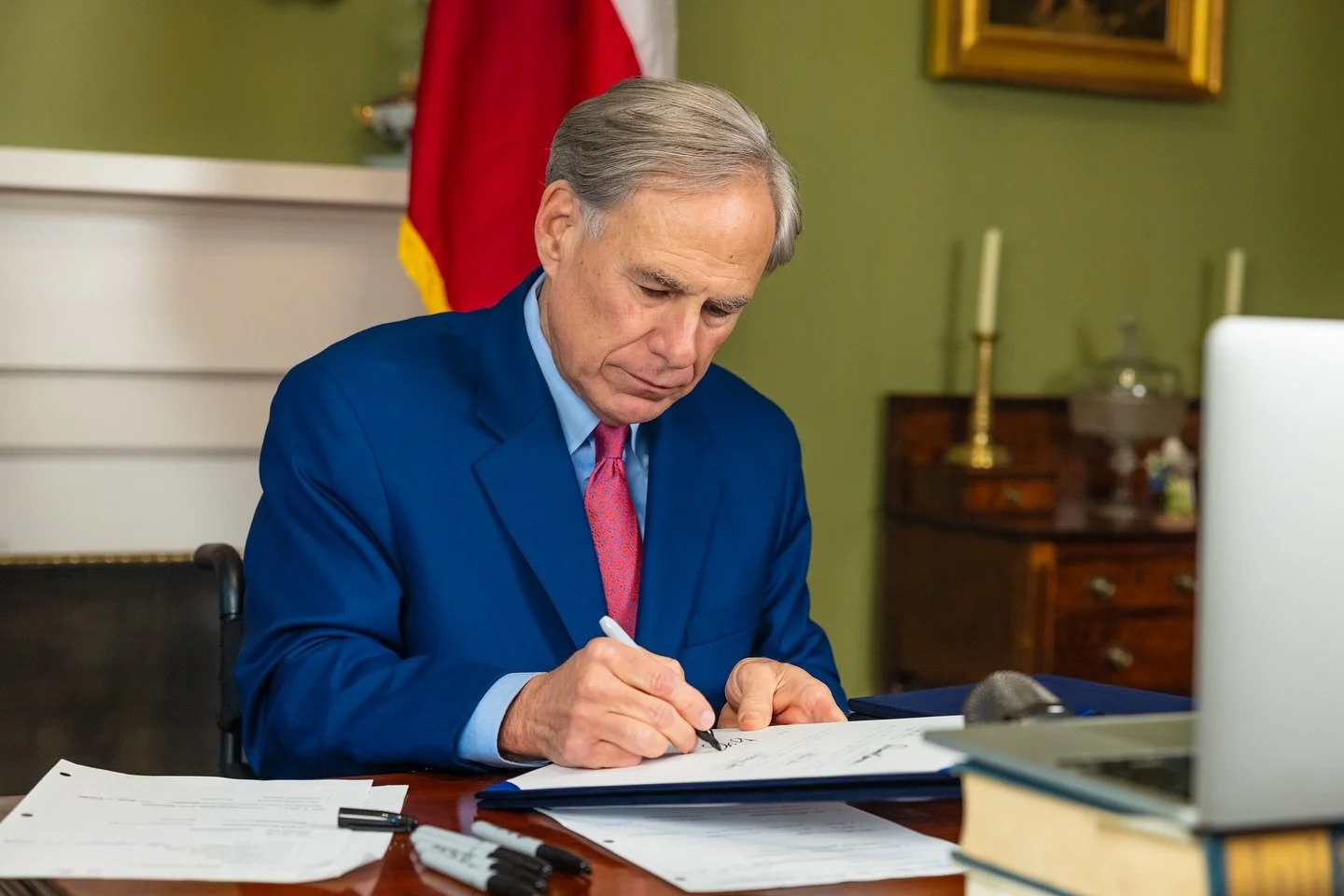 Texas Gov. Greg Abbott.