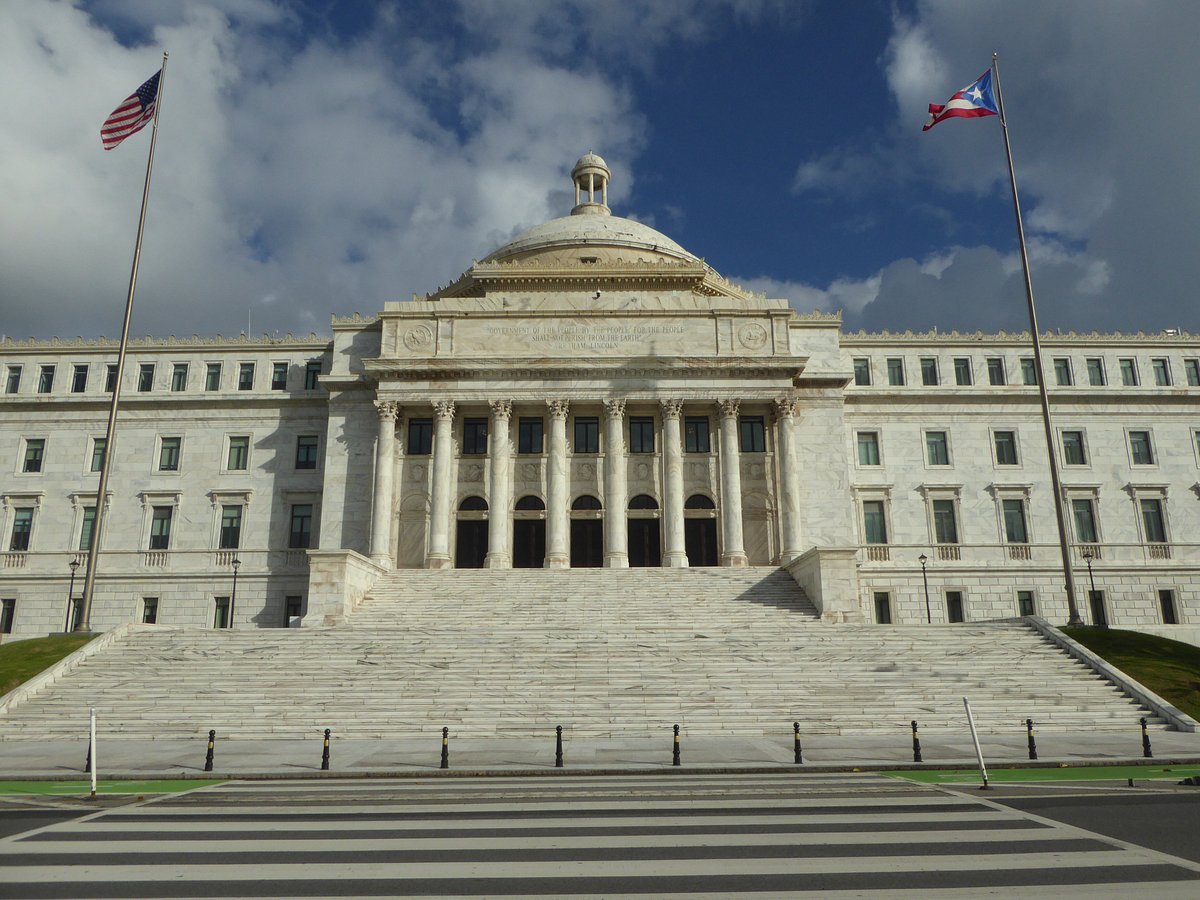 The Capitol of Puerto Rico in San Juan