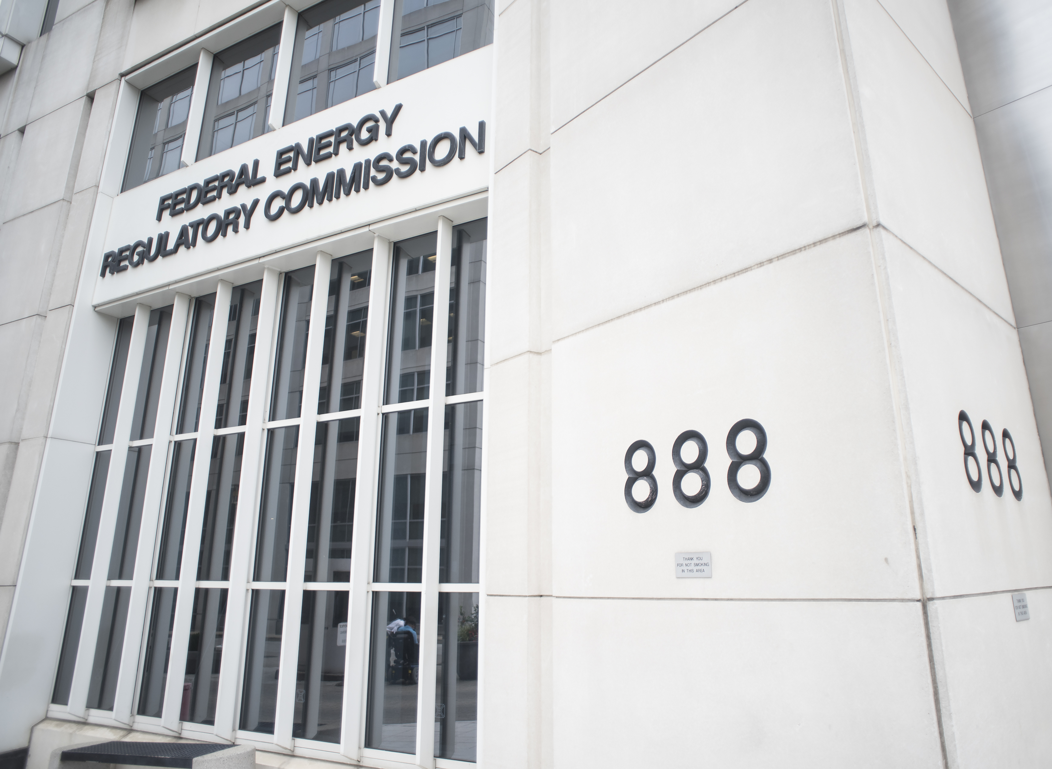 The Federal Energy Regulatory Commission headquarters building in Washington, D.C.
