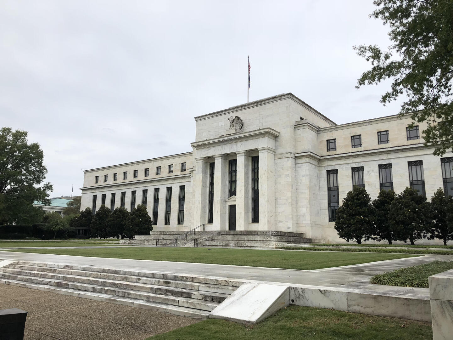 The Federal Reserve Board building in Washington, D.C.