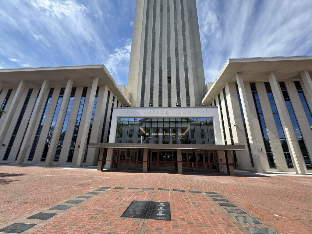 The Florida State Capitol building in Tallahassee