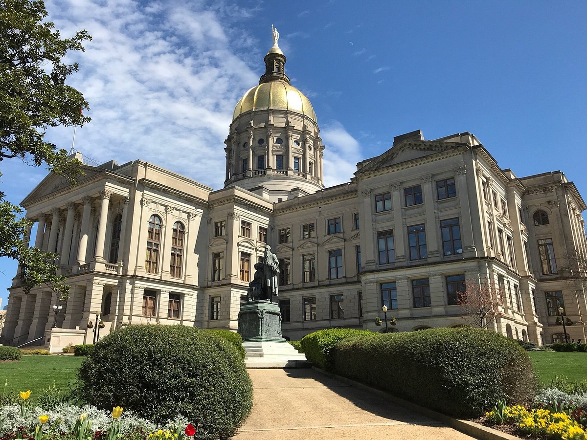 The Georgia State Capitol in Atlanta, where the legislature enacted the 2021 congressional and legislative redistricting plans