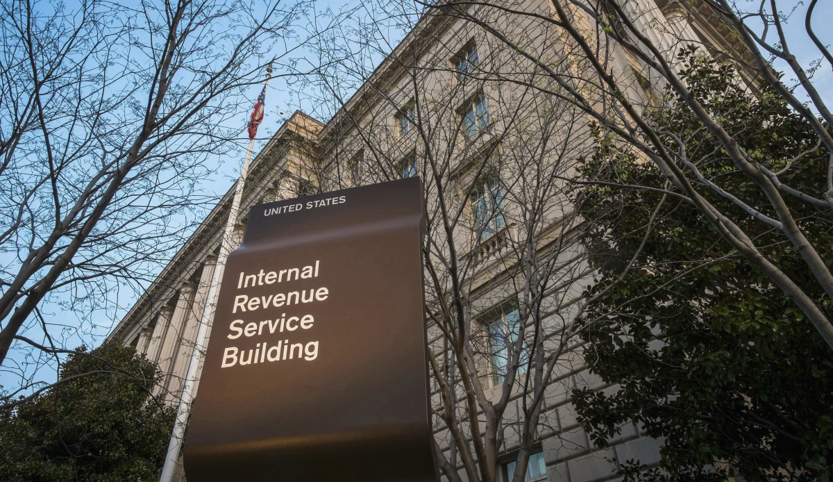 The Internal Revenue Service (IRS) building in Washington, D.C.