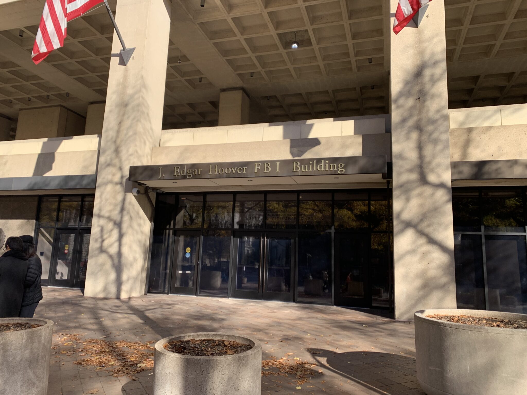 The J. Edgar Hoover Building in Washington, D.C., headquarters of the FBI.