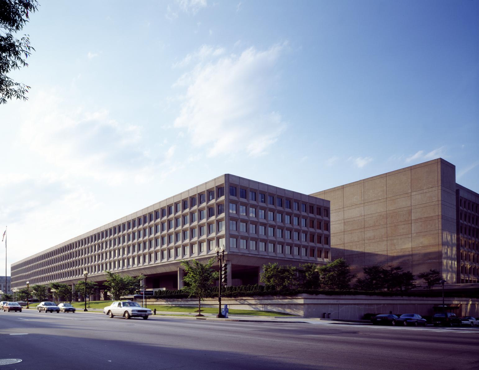 The James V. Forrestal Building in Washington, D.C., headquarters of the U.S. Department of Energy, which administers the Northeast Home Heating Oil Reserve