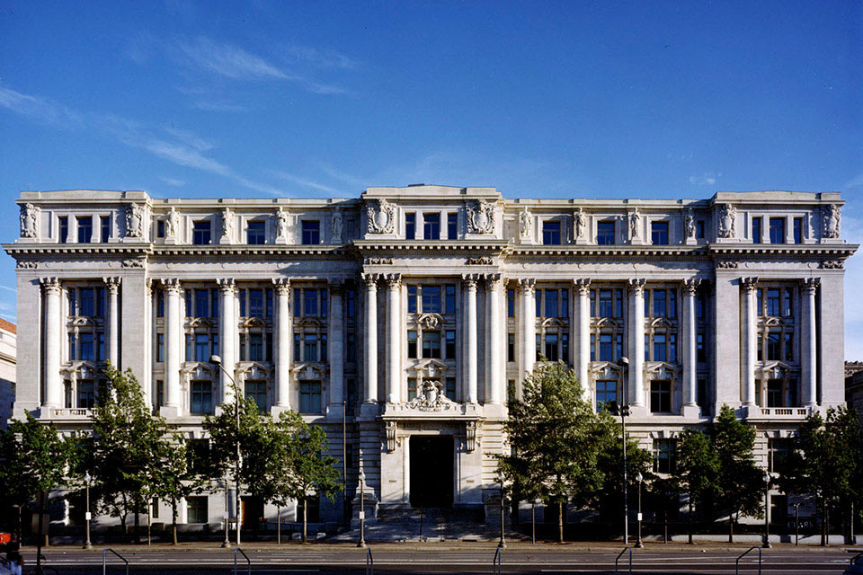 The John A. Wilson Building in Washington, DC, which houses the offices of the Mayor and the Council of the District of Columbia
