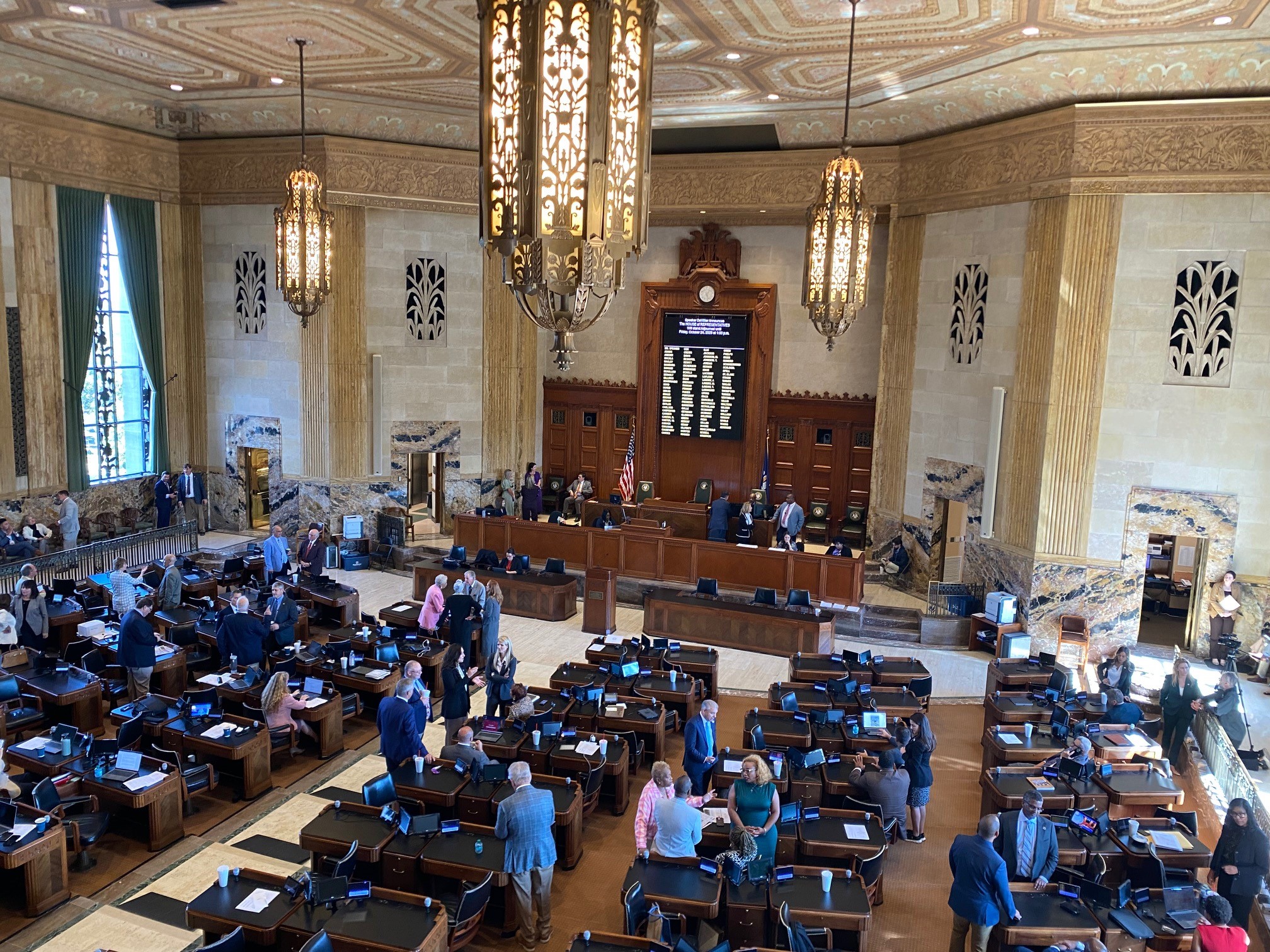 The Louisiana House of Representatives in Baton Rouge, which passed HB 71 (Act 676).