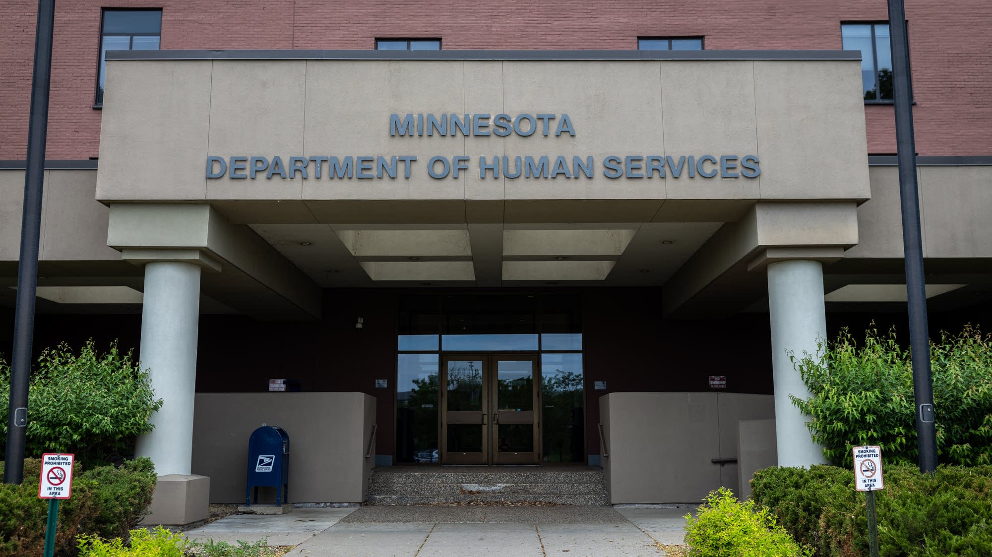 The Minnesota Department of Human Services building in St. Paul, Minnesota.