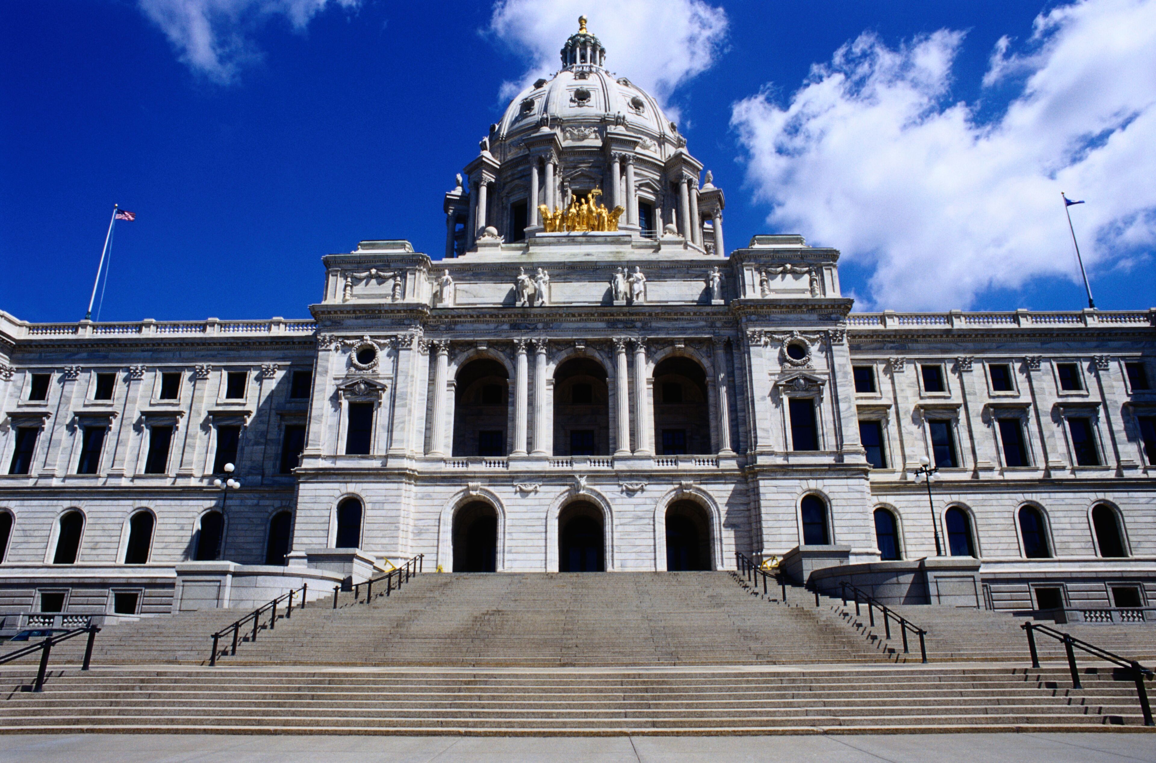 The Minnesota State Capitol building in St. Paul