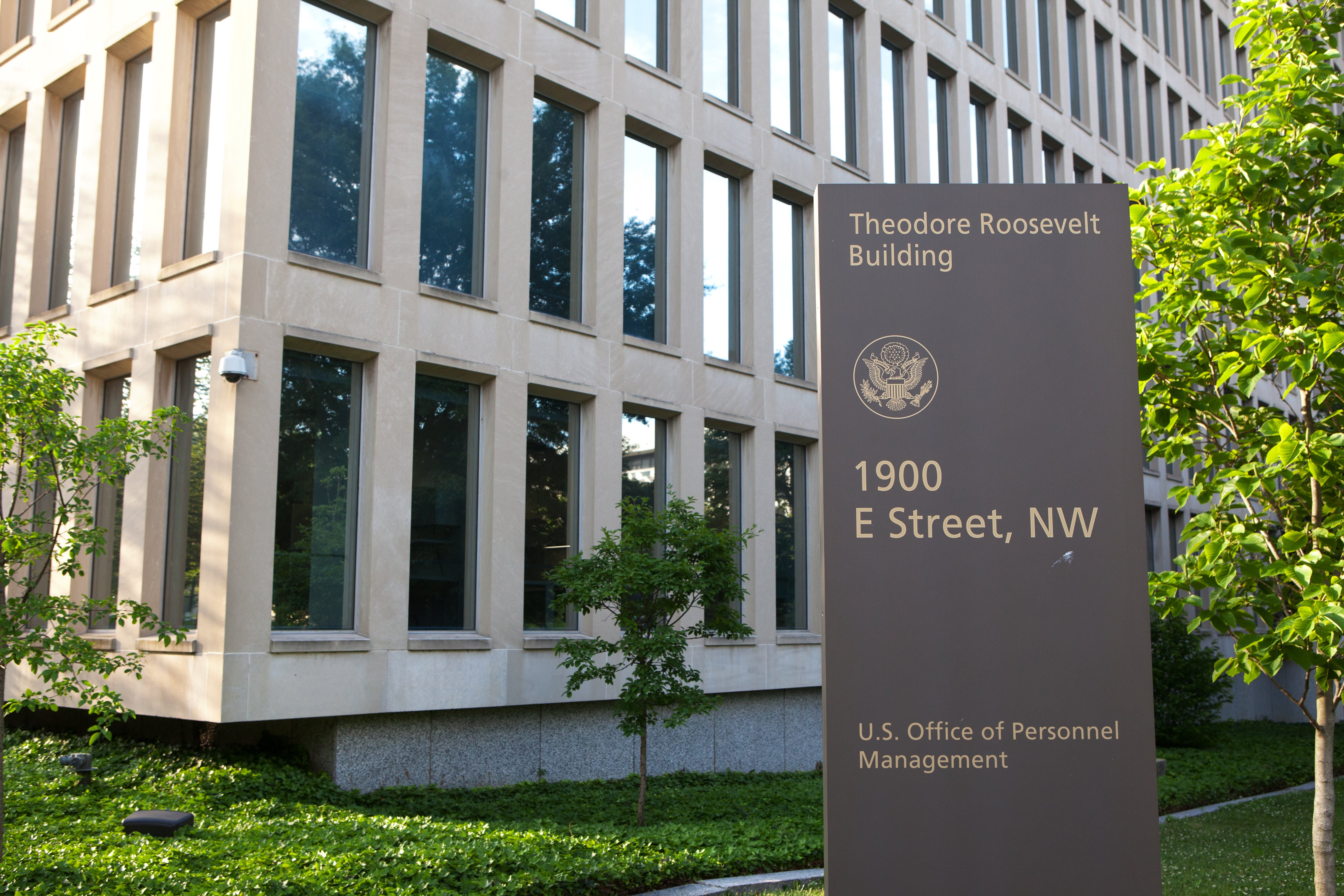The Office of Personnel Management building in Washington, D.C.