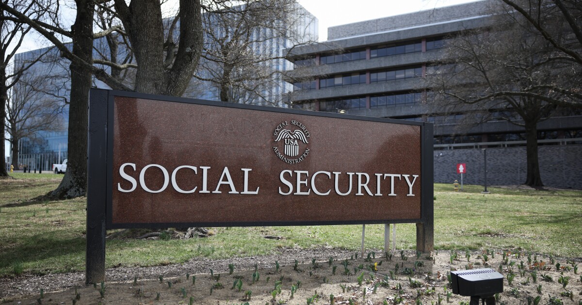 The Social Security Administration headquarters in Woodlawn, Maryland.