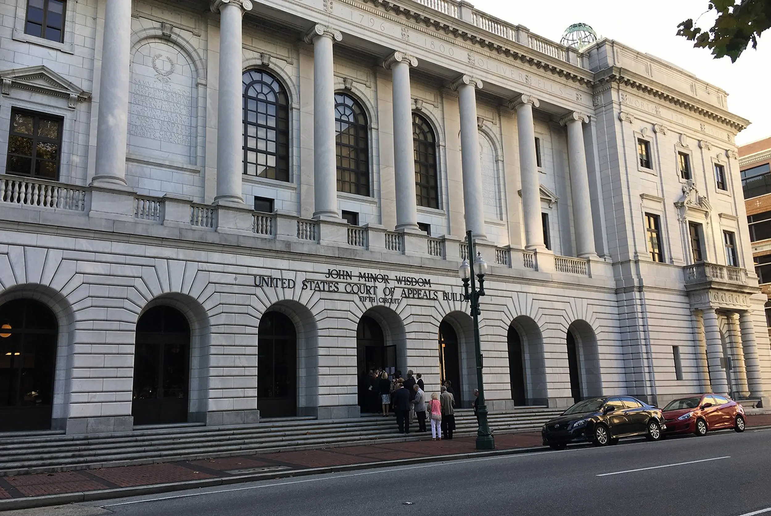 The U.S. Court of Appeals for the Fifth Circuit courthouse in New Orleans, which would likely hear any appeal.