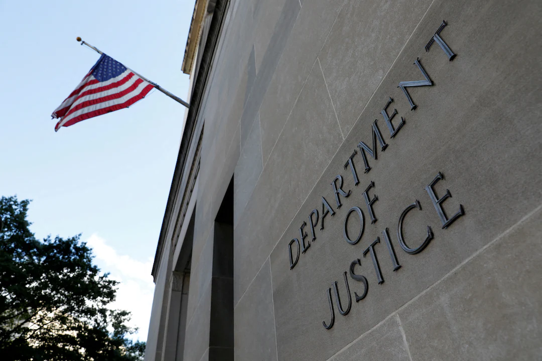 The U.S. Department of Justice headquarters building in Washington, D.C.