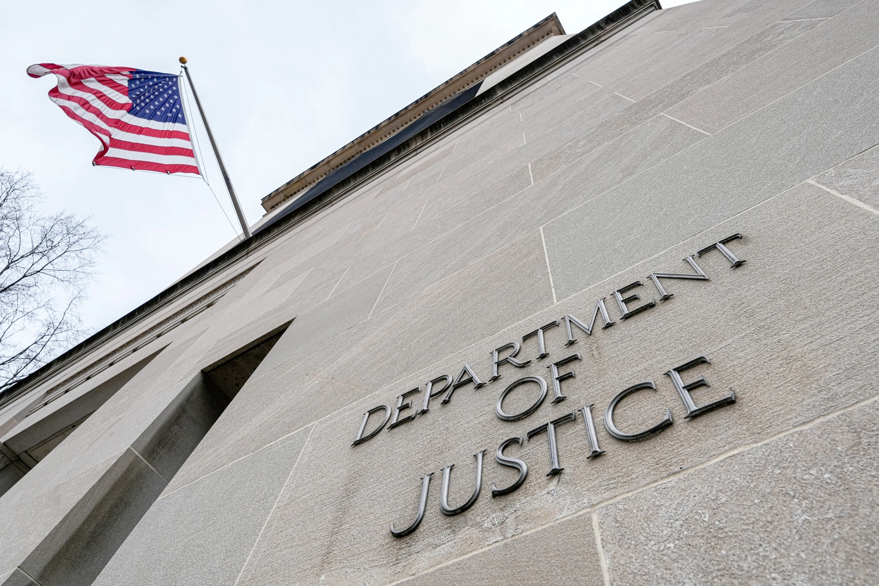 The U.S. Department of Justice headquarters building in Washington, D.C.