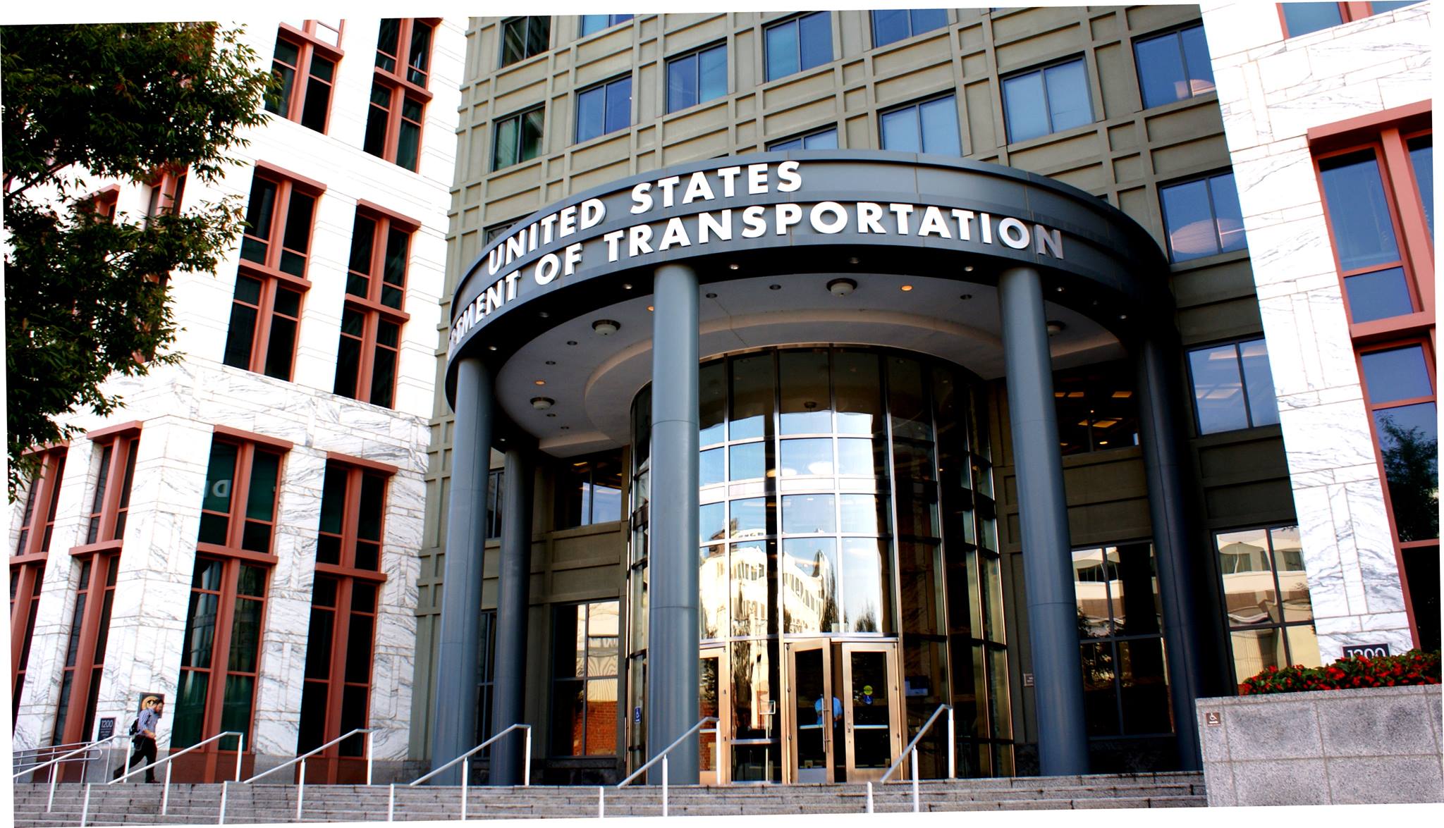 The U.S. Department of Transportation headquarters building in Washington, D.C.