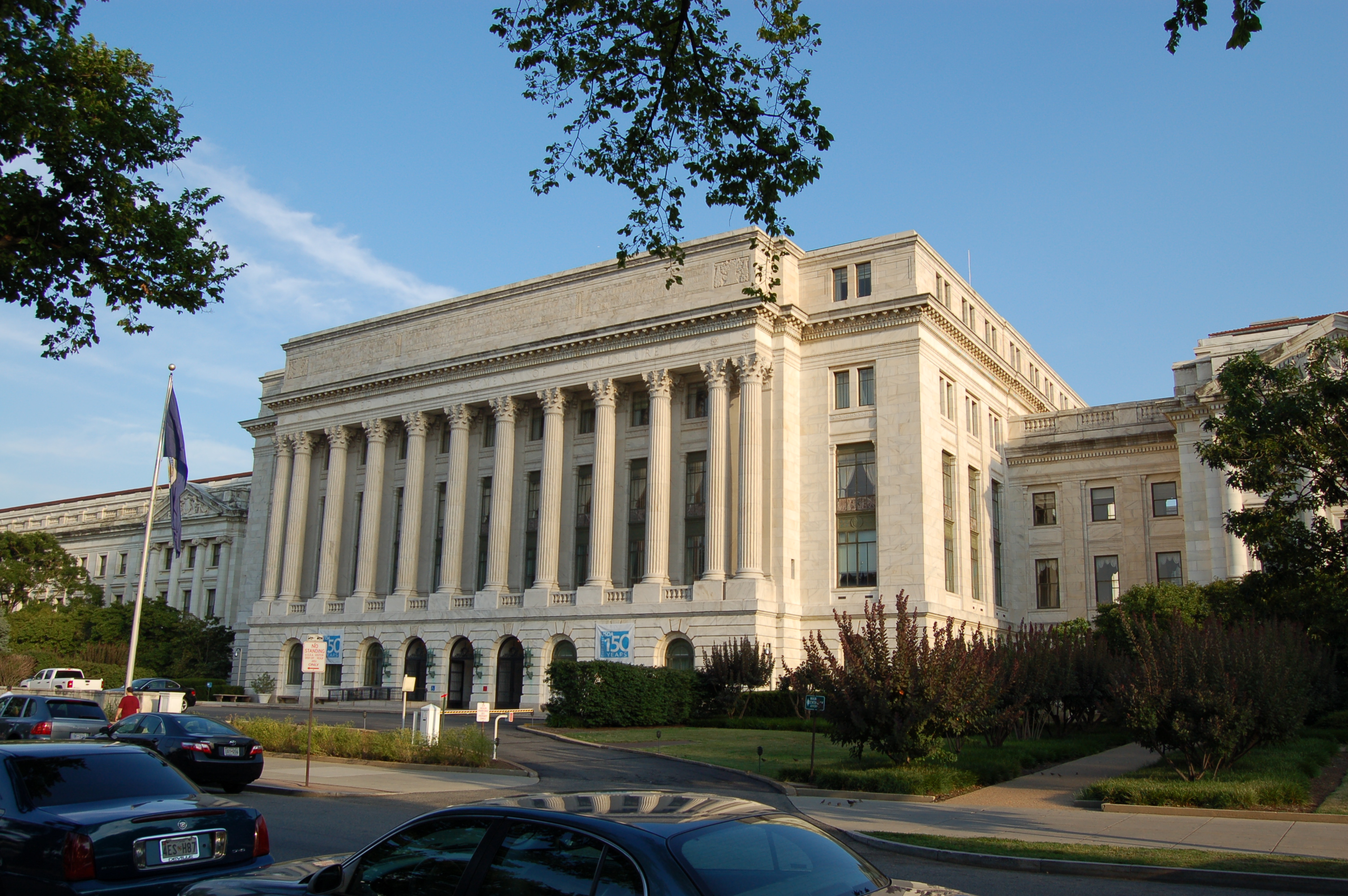 The USDA headquarters (Whitten Building) in Washington, DC, where the agency administers SNAP and other food programs.