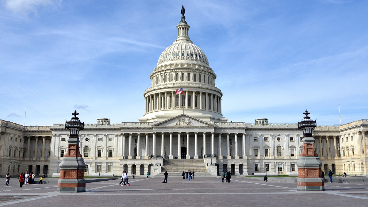 The United States Capitol building in Washington, D.C., where Congress writes and passes federal criminal laws