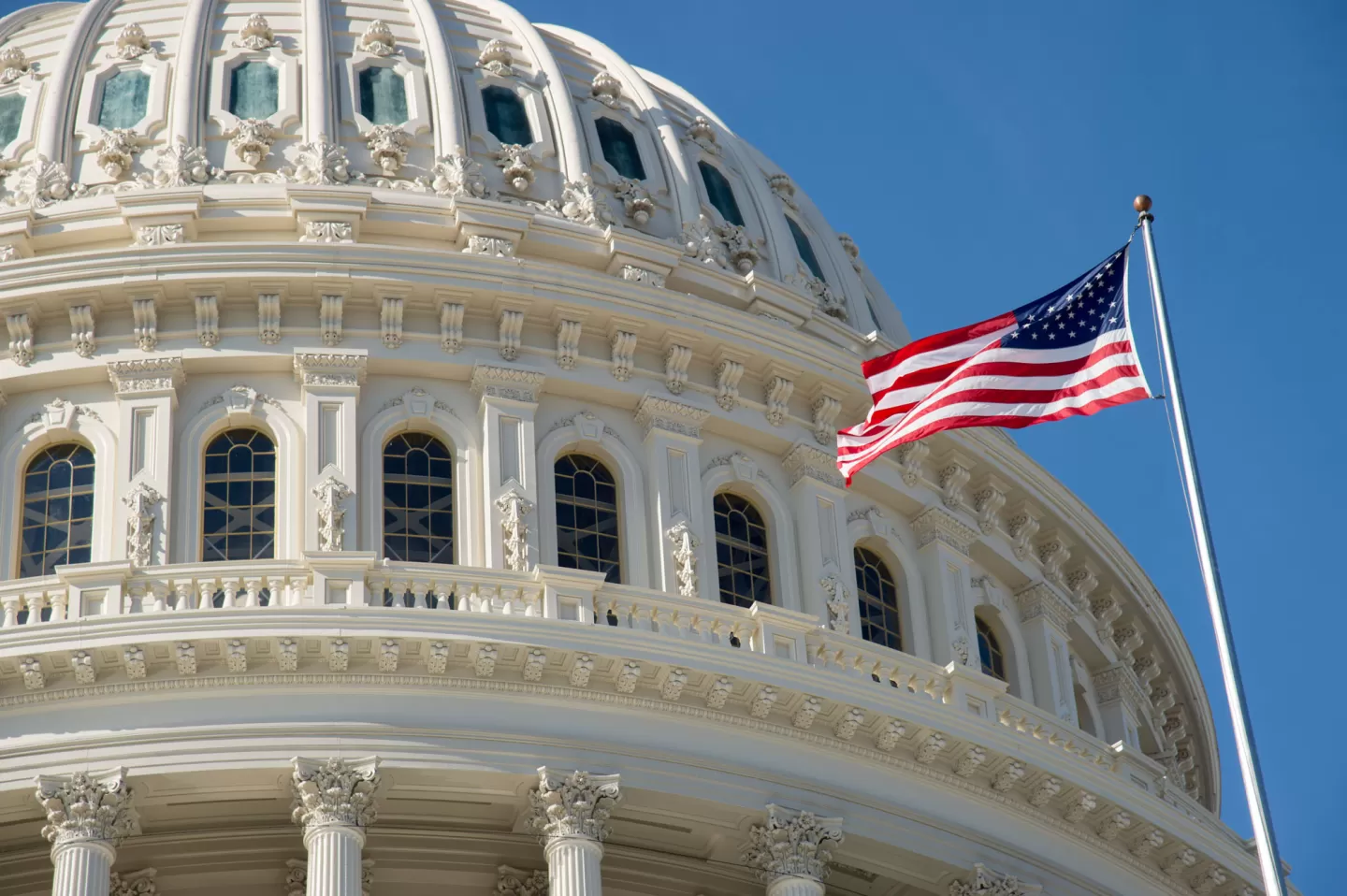 The United States Capitol building in Washington, D.C., where Congress legislates on federal elections.