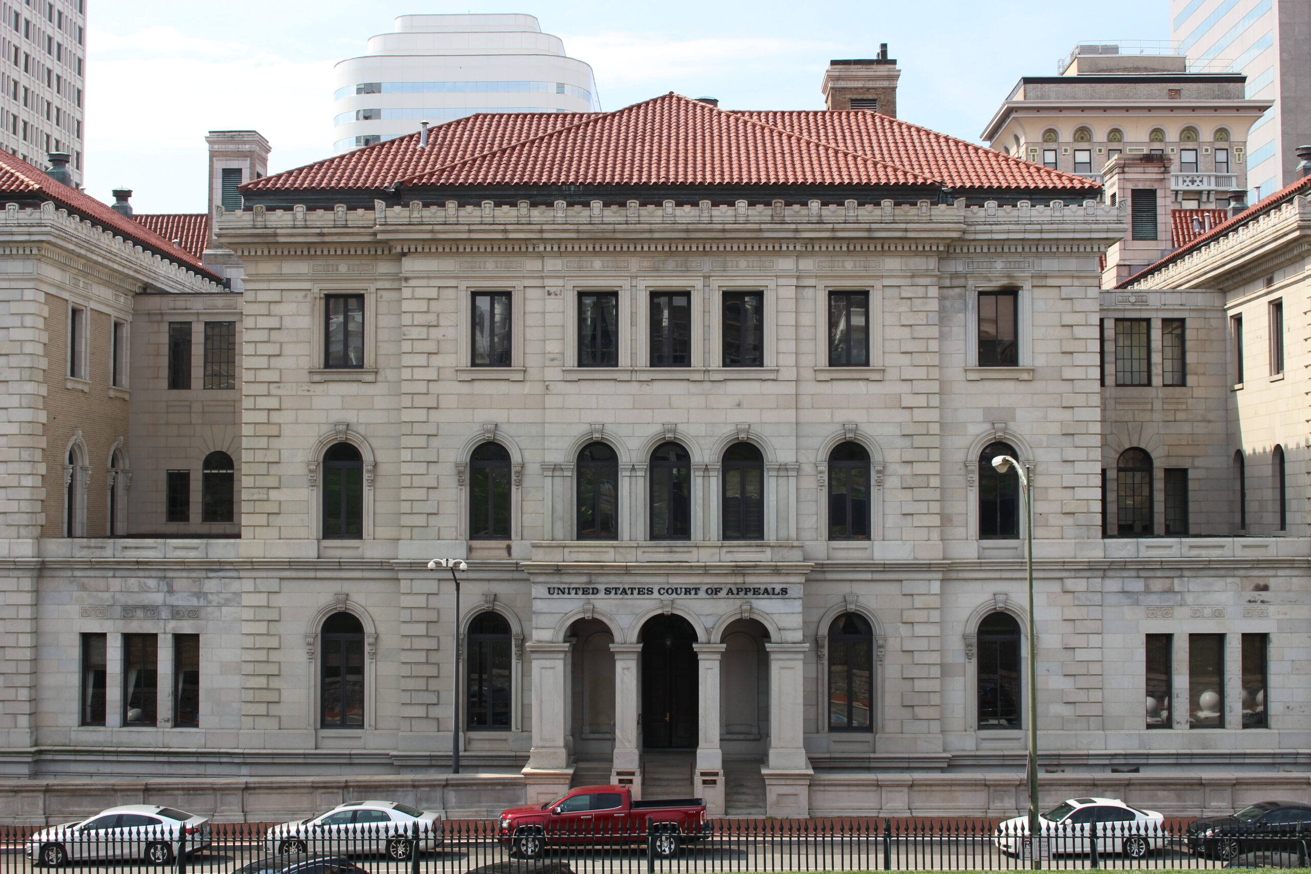 The United States Court of Appeals for the Fourth Circuit building in Richmond, Virginia