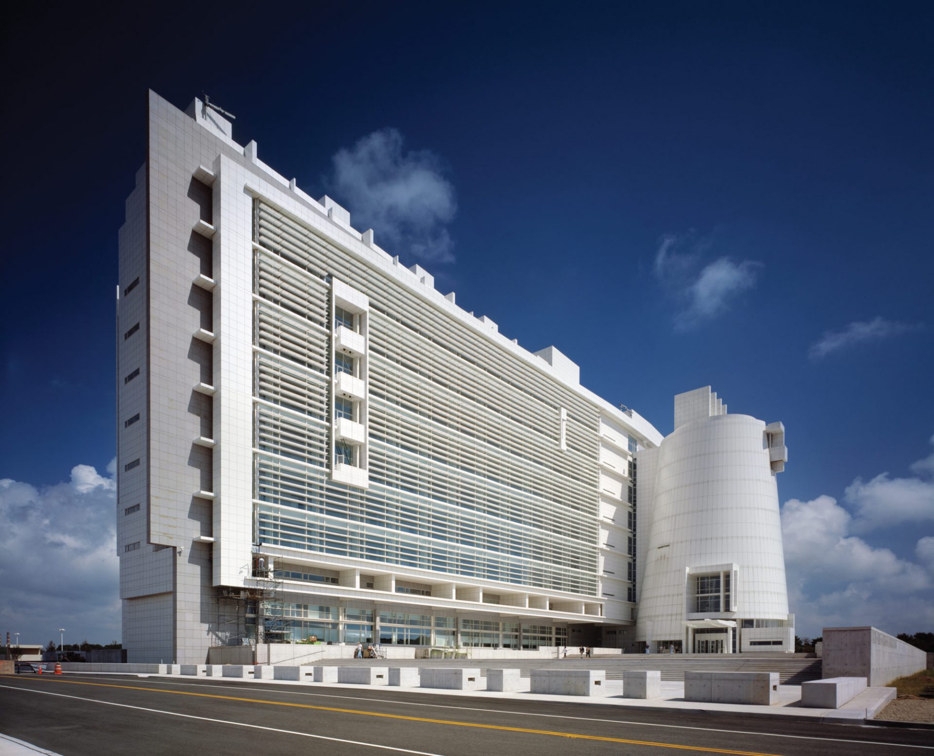 The United States District Court for the Eastern District of New York courthouse in Central Islip, New York