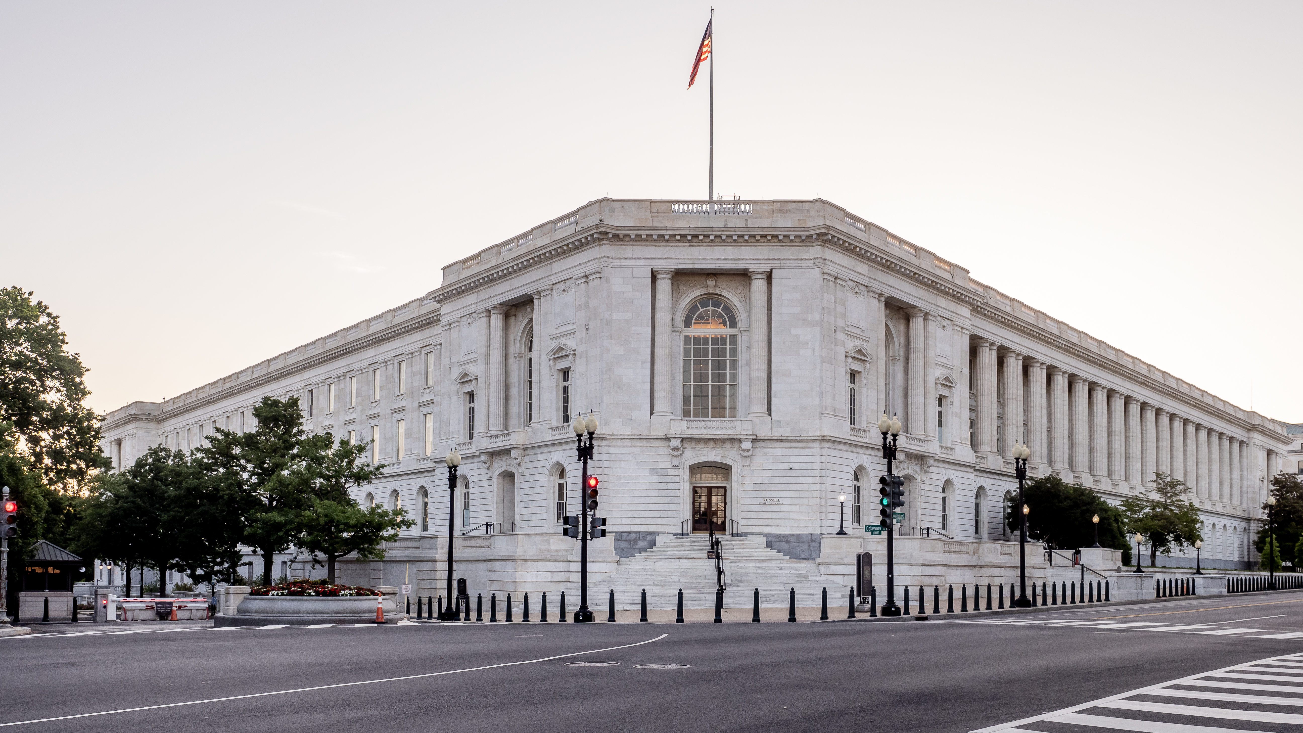 The United States Senate side of the U.S. Capitol complex, representing the Senate’s advice-and-consent role