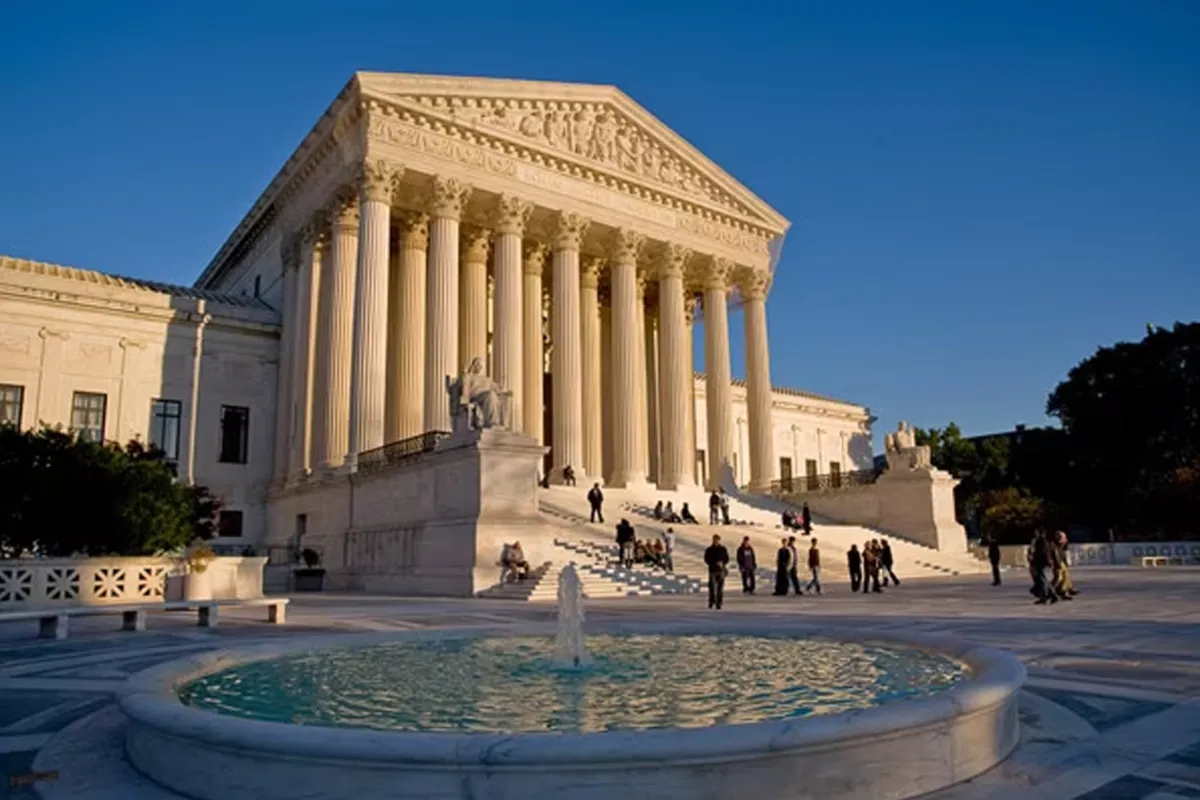 The United States Supreme Court building in Washington, D.C.