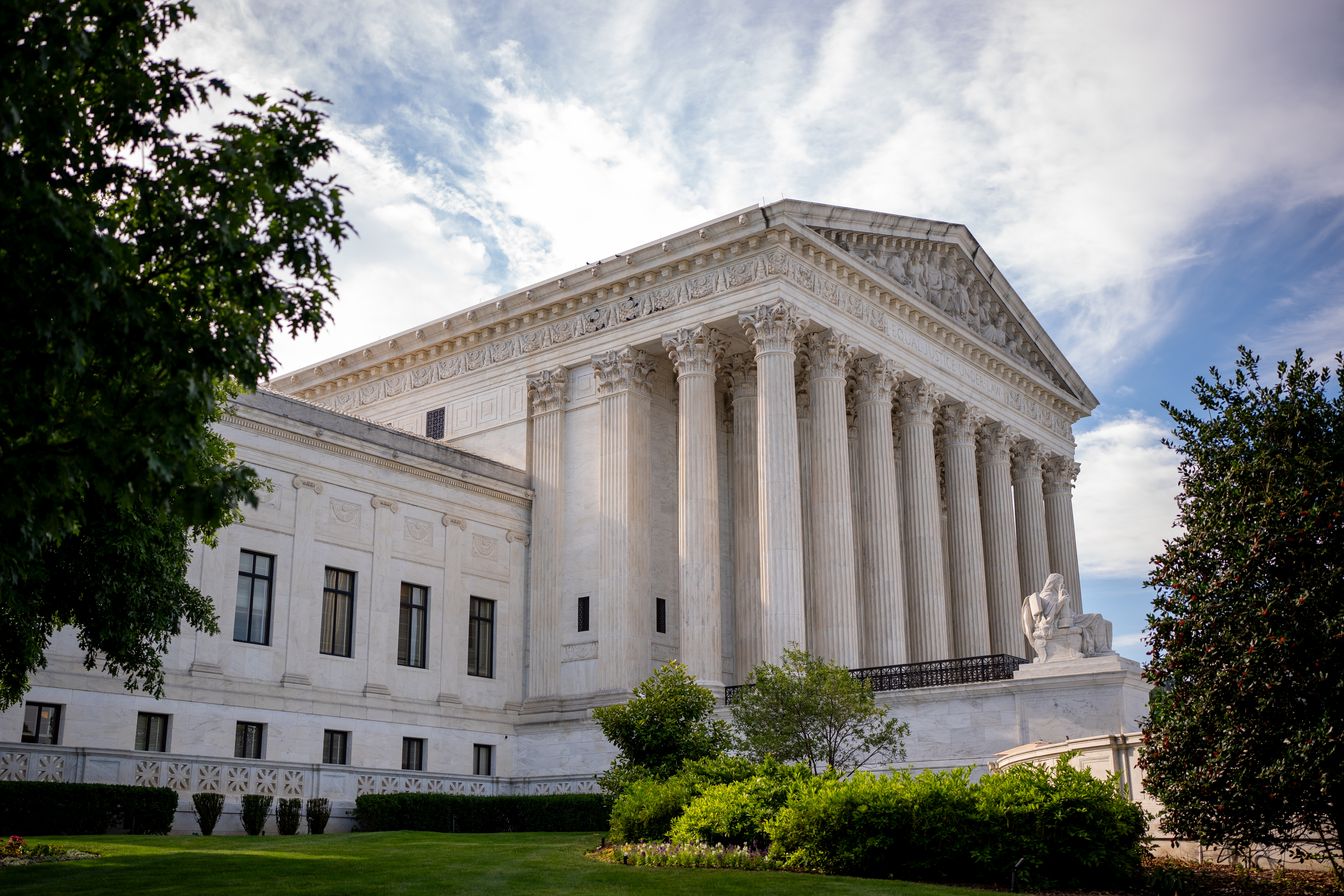 The United States Supreme Court building in Washington, D.C.